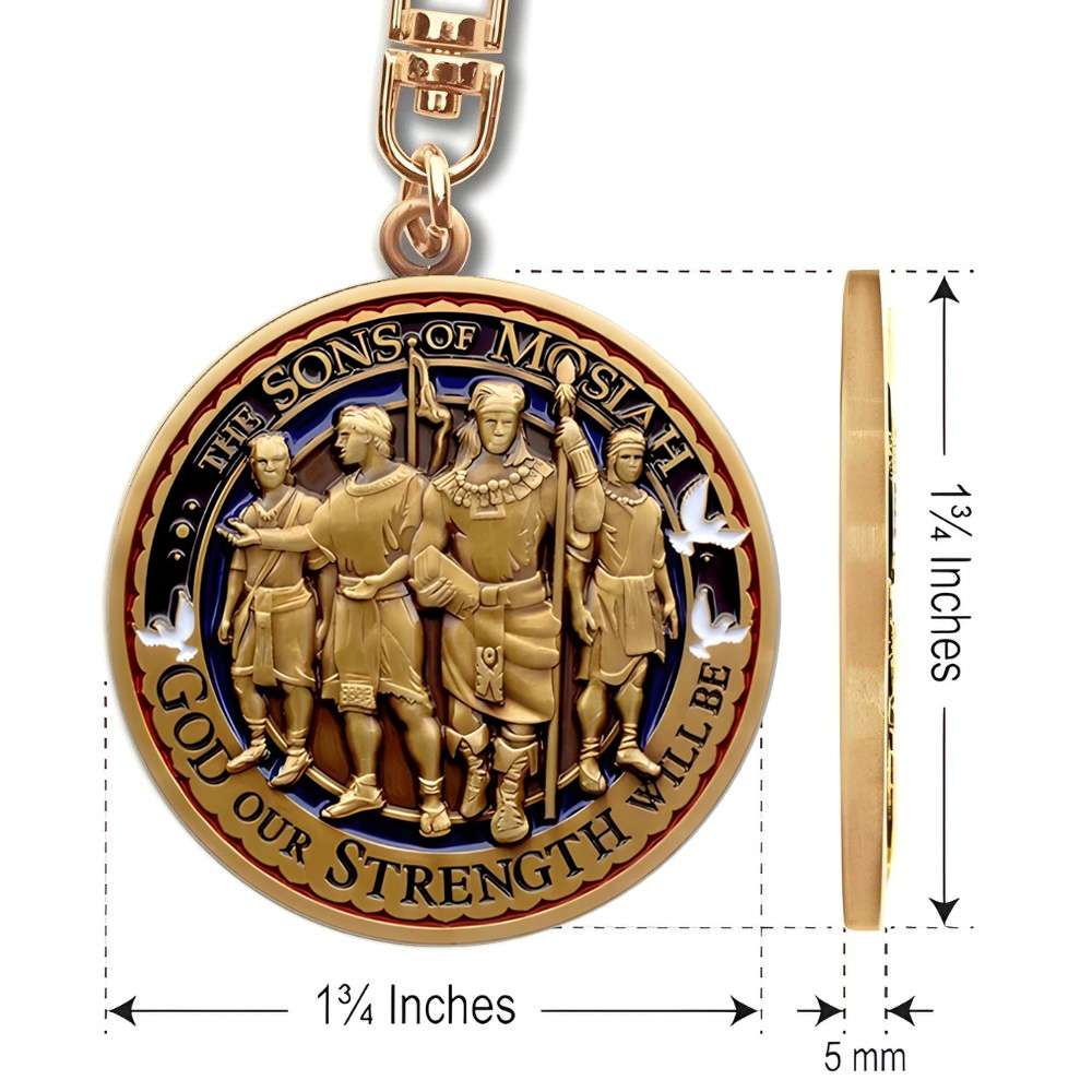 Sons of Mosiah Keychain, , large
