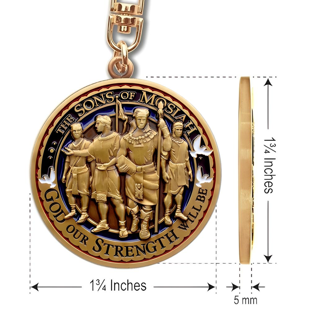 Sons of Mosiah Keychain, , large