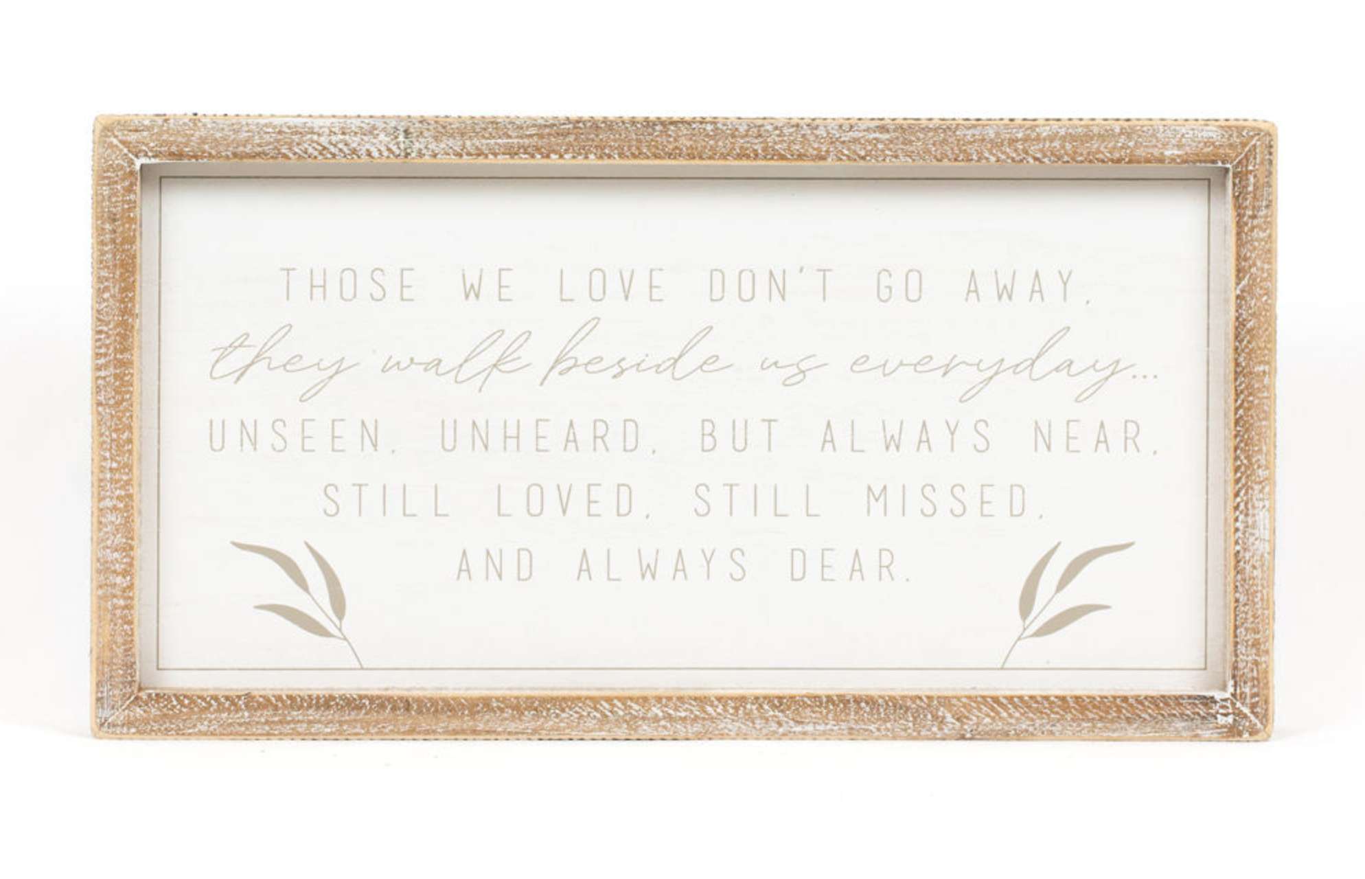 Always Near Always Dear (15x8 Plaque)