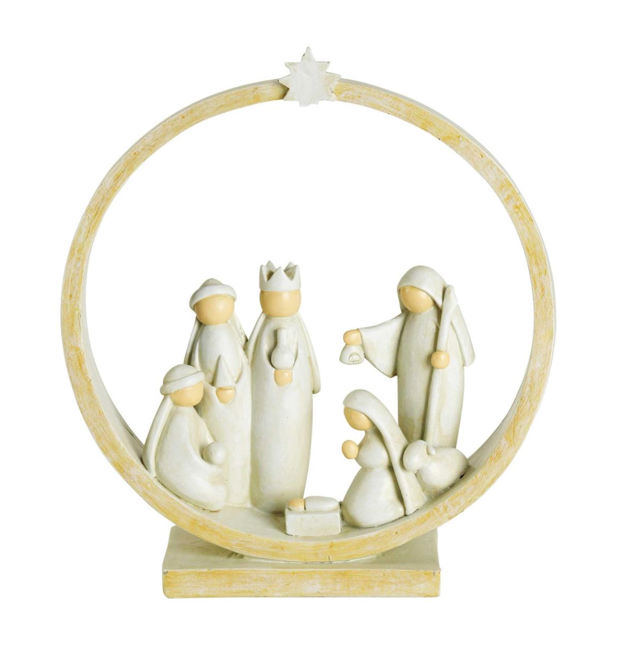 Circular Nativity Creche