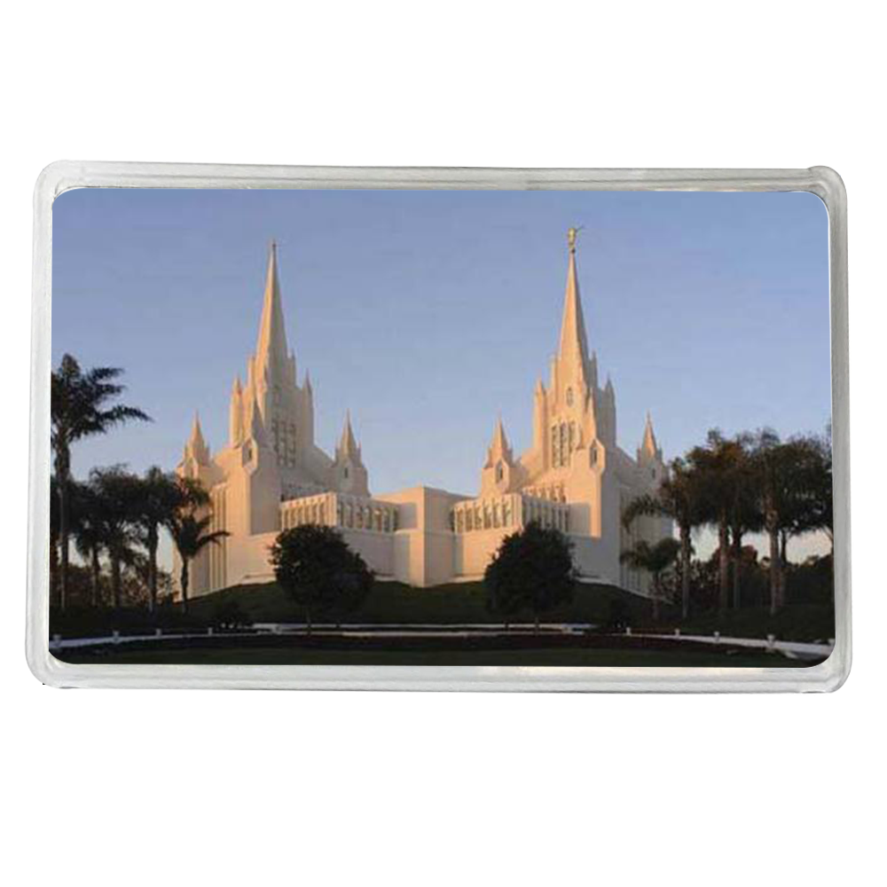 San Diego Temple Color Photo Recommend Holder