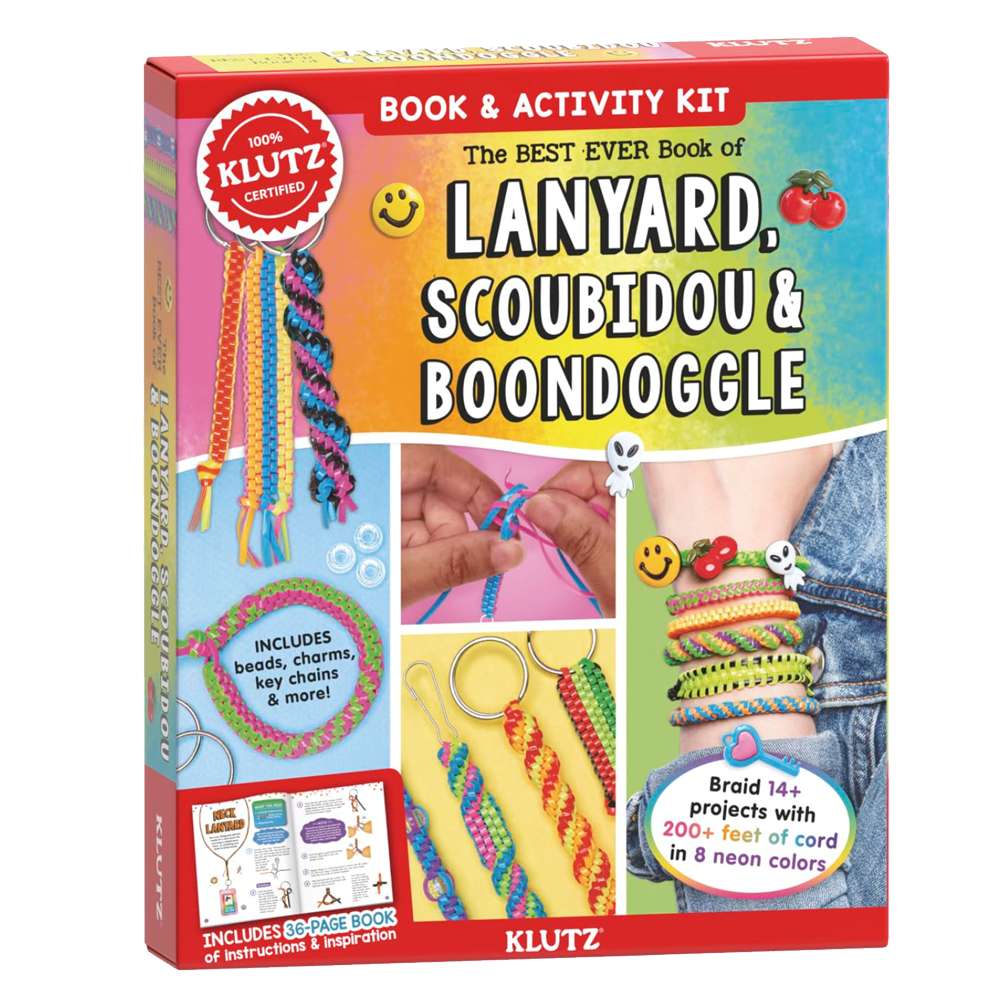 The Best Ever Book of Lanyard, Scoubidou, and Boondoggle, , large image number 0