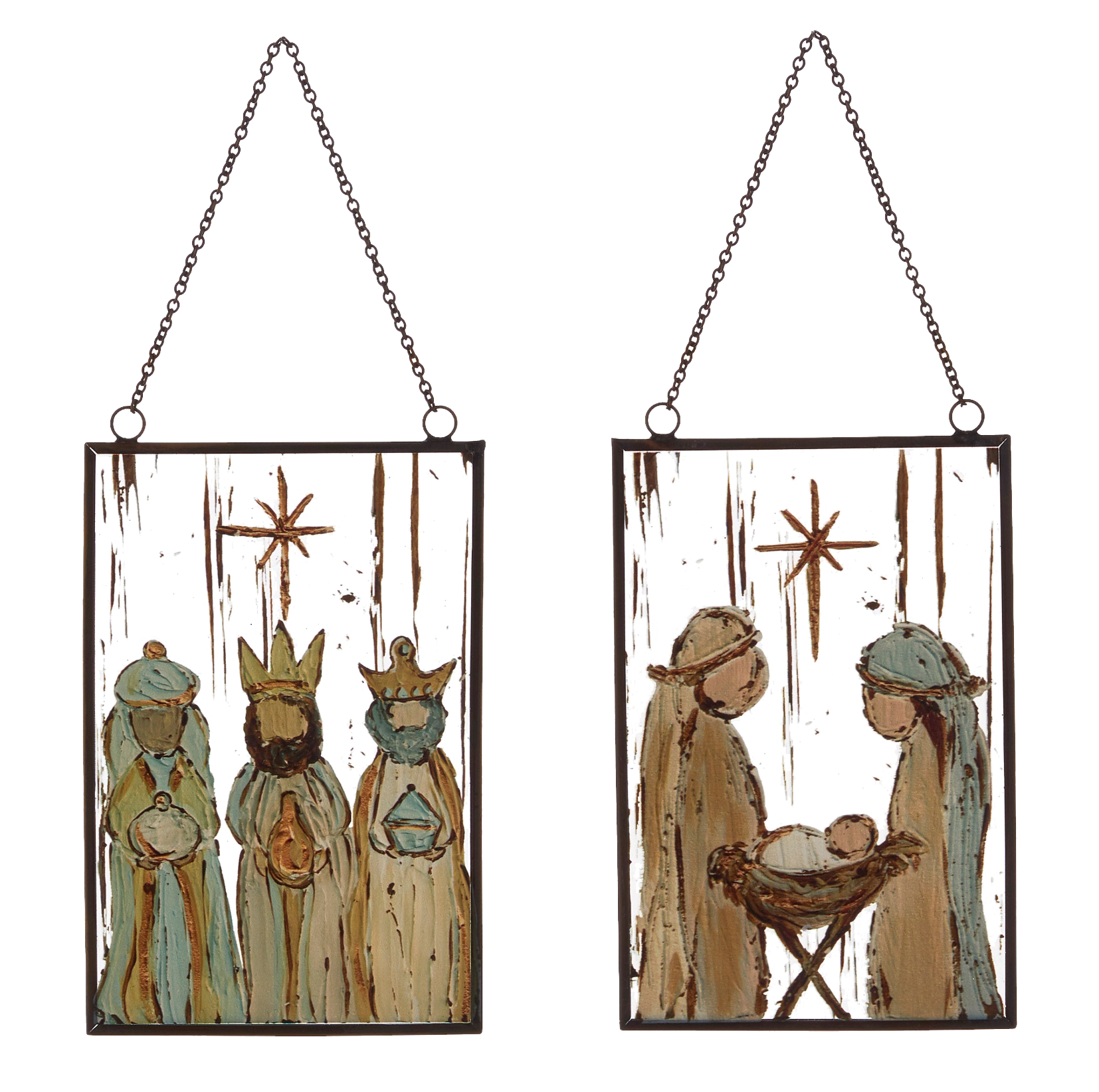 Holy Family or Wisemen Ornament (Assorted)