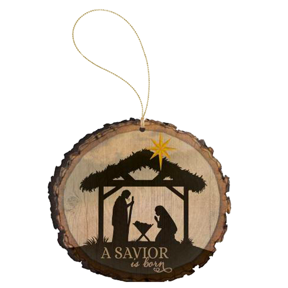 A Savior Is Born Ornament