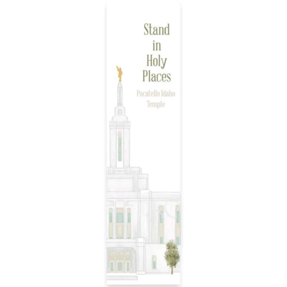 Pocatello Temple Bookmark
