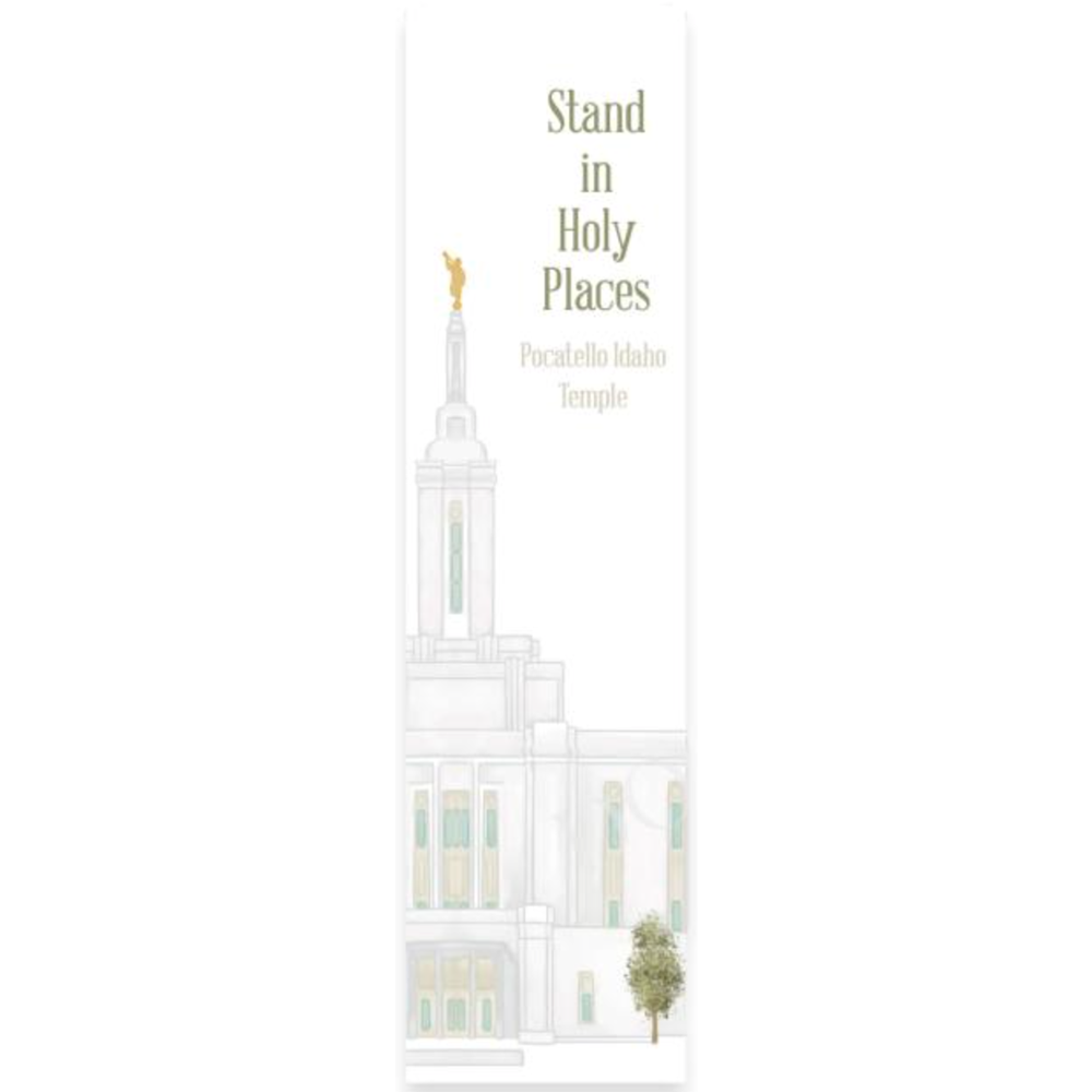 Pocatello Temple Bookmark