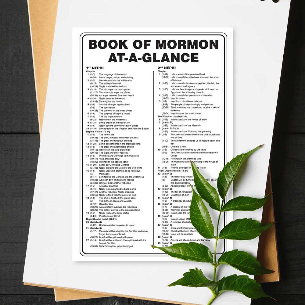 At A Glance Book of Mormon, , large image number 1