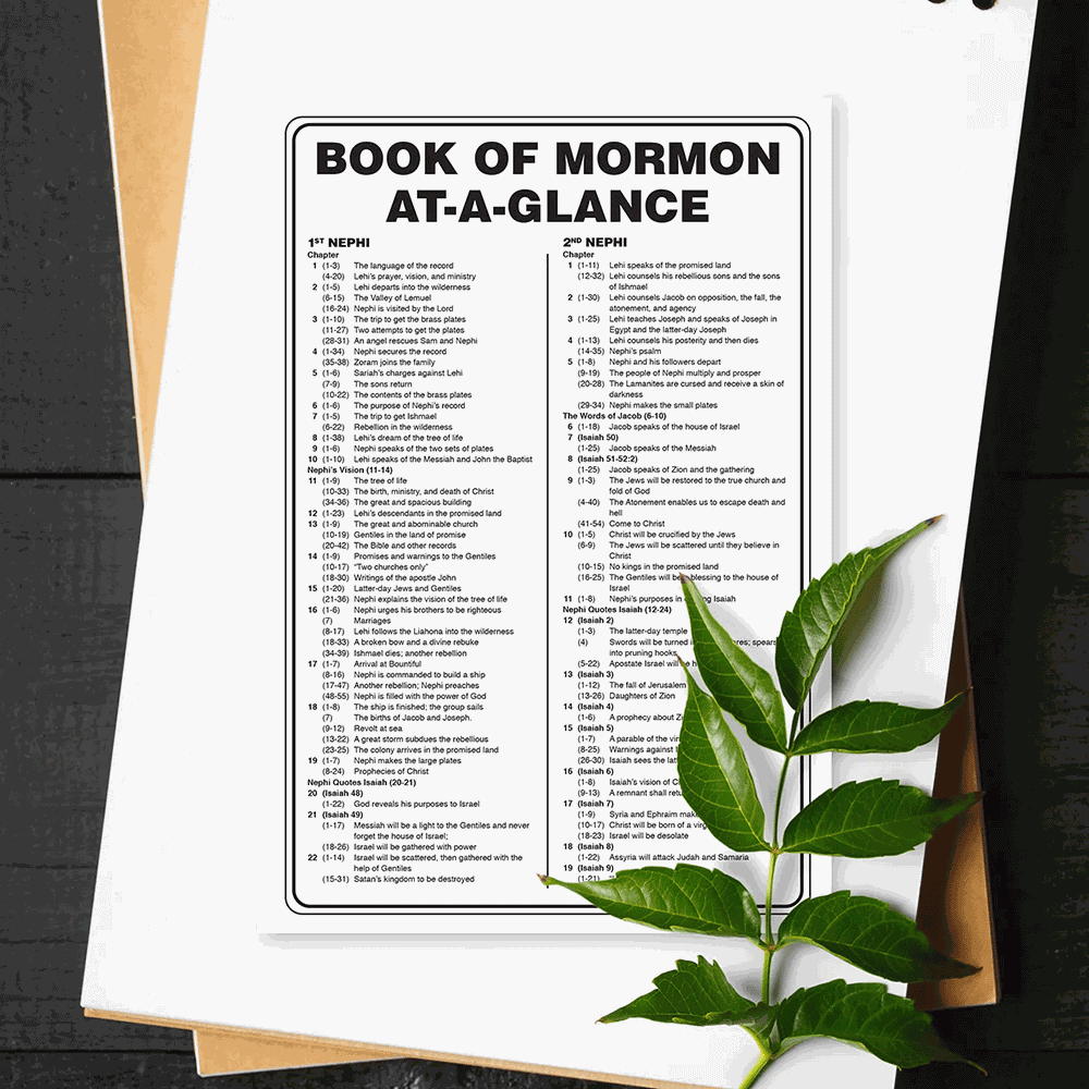 At A Glance  Book of Mormon, , large image number 1