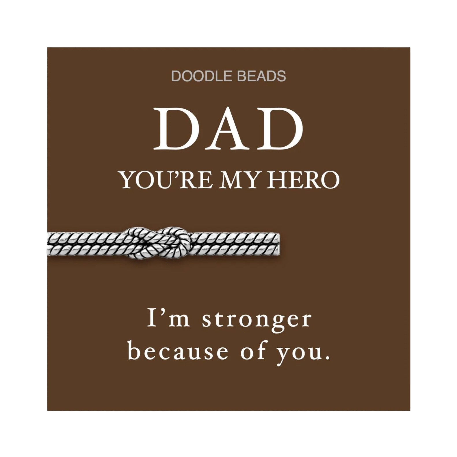 Dad, You're My Hero Tie Bar