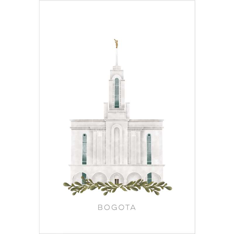 Bogota Colombia Temple (28x34 Framed Paper Print), , large image number 2