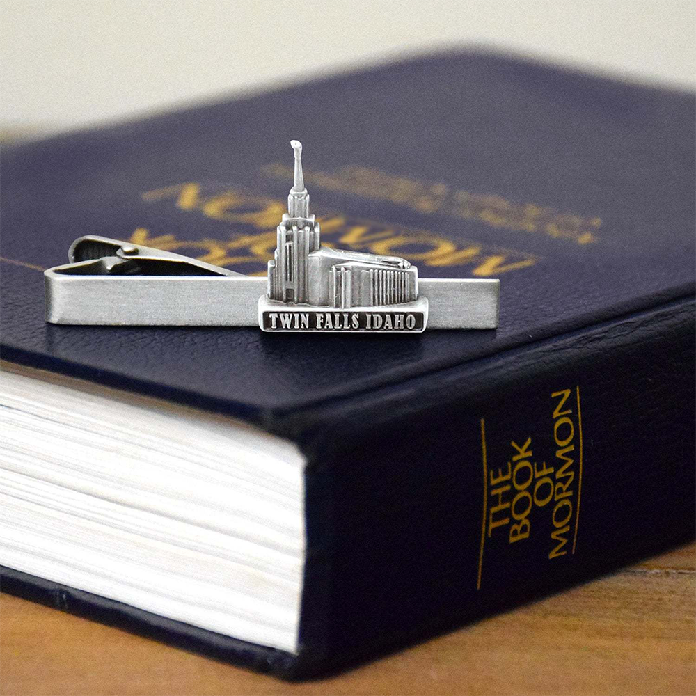 Twin Falls Temple Tie Bar, , large image number 3