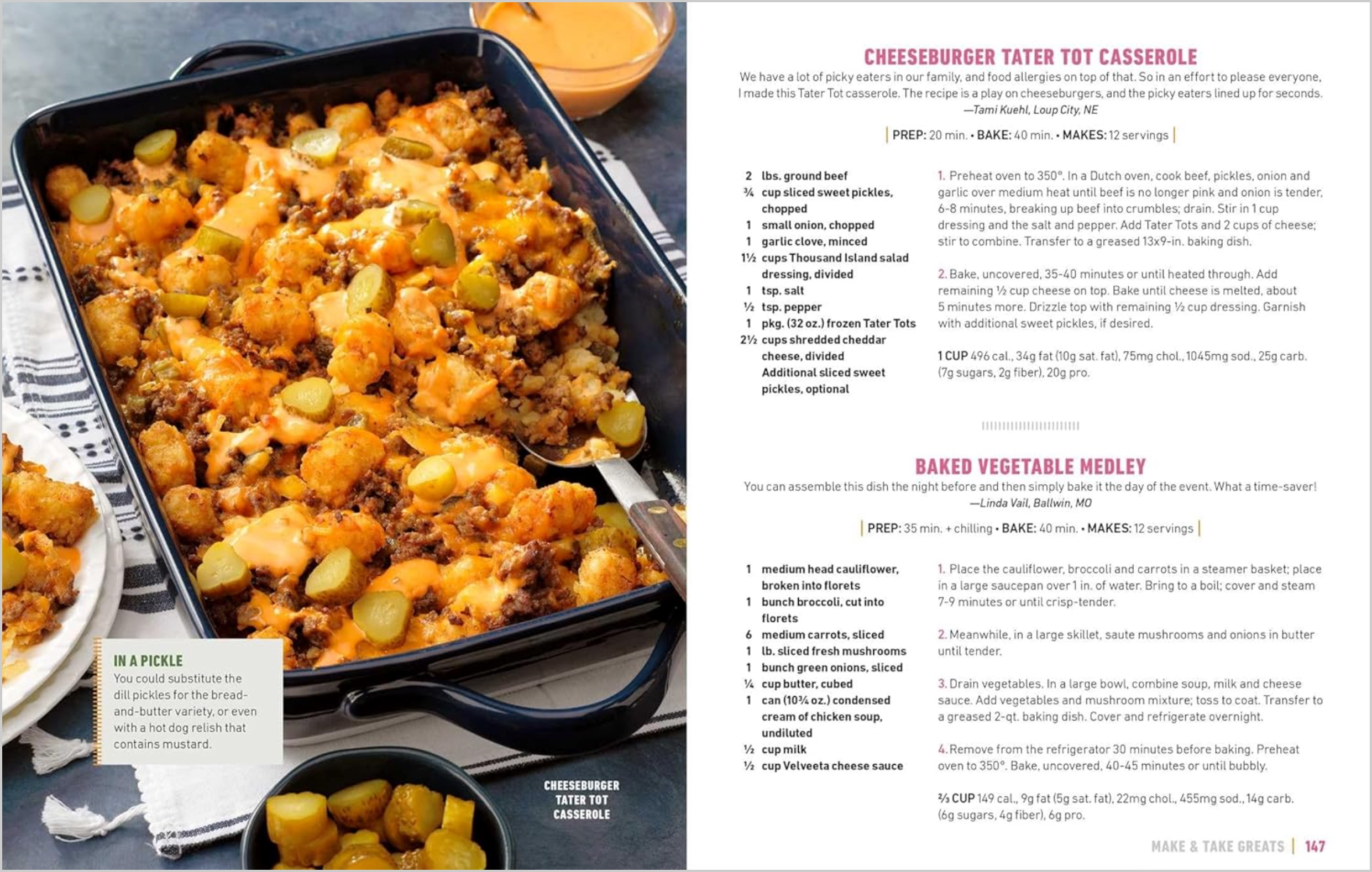 Taste of Home Casseroles Cookbook, , large image number 2