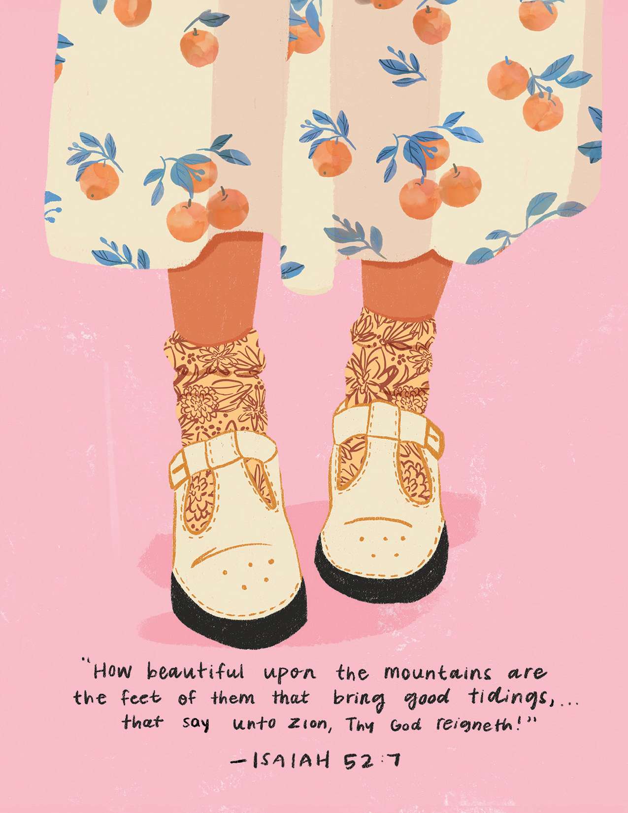 Sister Missionary Shoes Greeting Card
