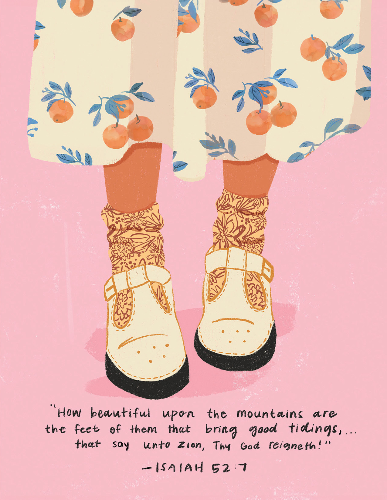 Sister Missionary Shoes Greeting Card