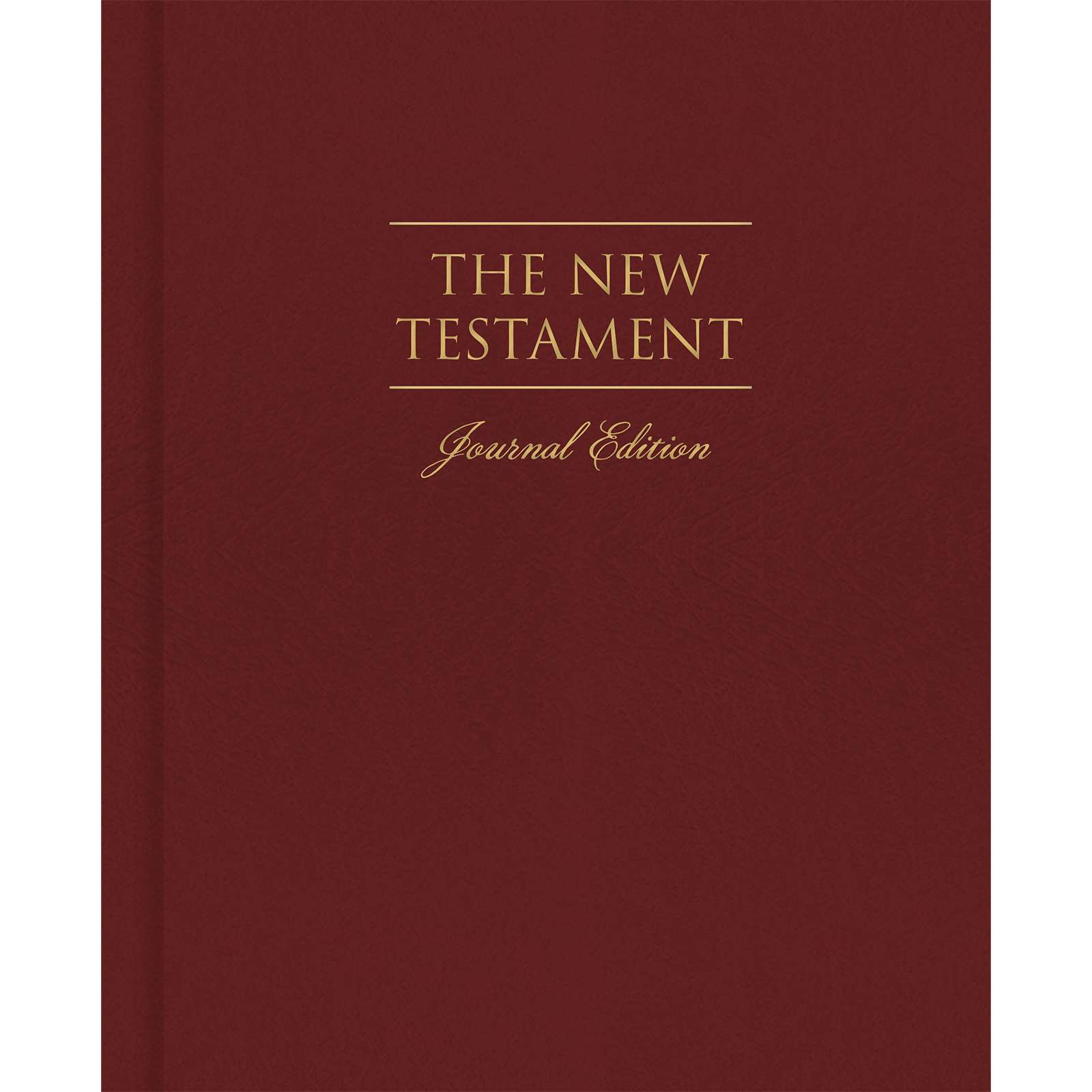 The New Testament, Journal Edition (No Index)