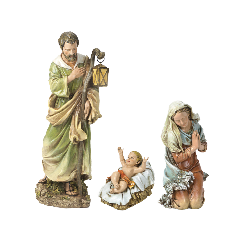 Holy Family Resin Nativity, , large image number 0