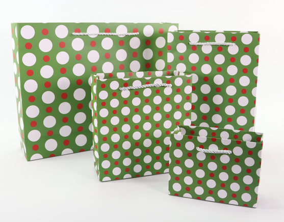 Polka Dots Gift Bag, , large image number 1