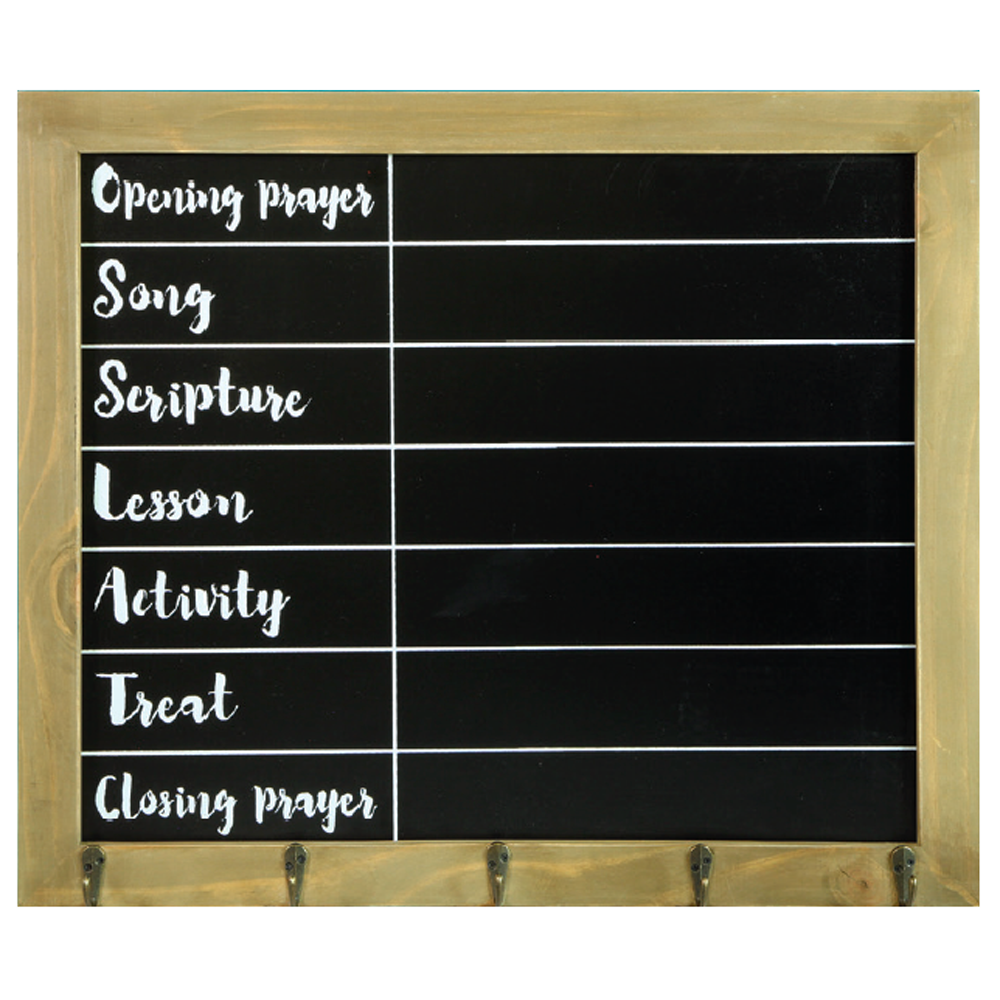 Family Home Evening Chalkboard