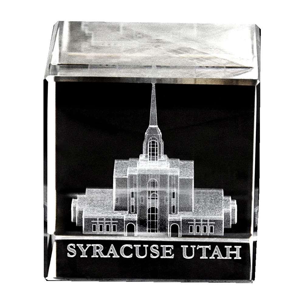 Crystal Cube Syracuse Utah Temple