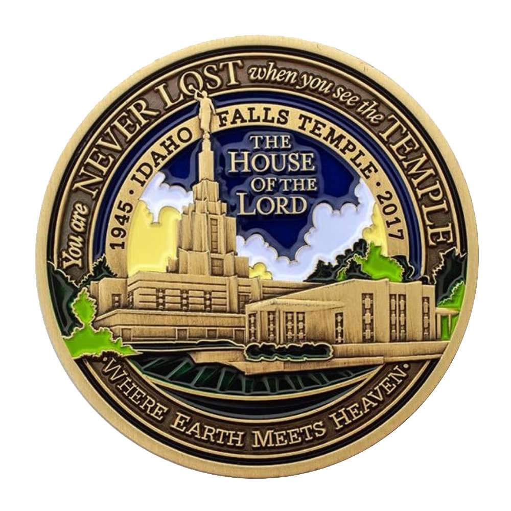 Idaho Falls Temple Medallion Coin