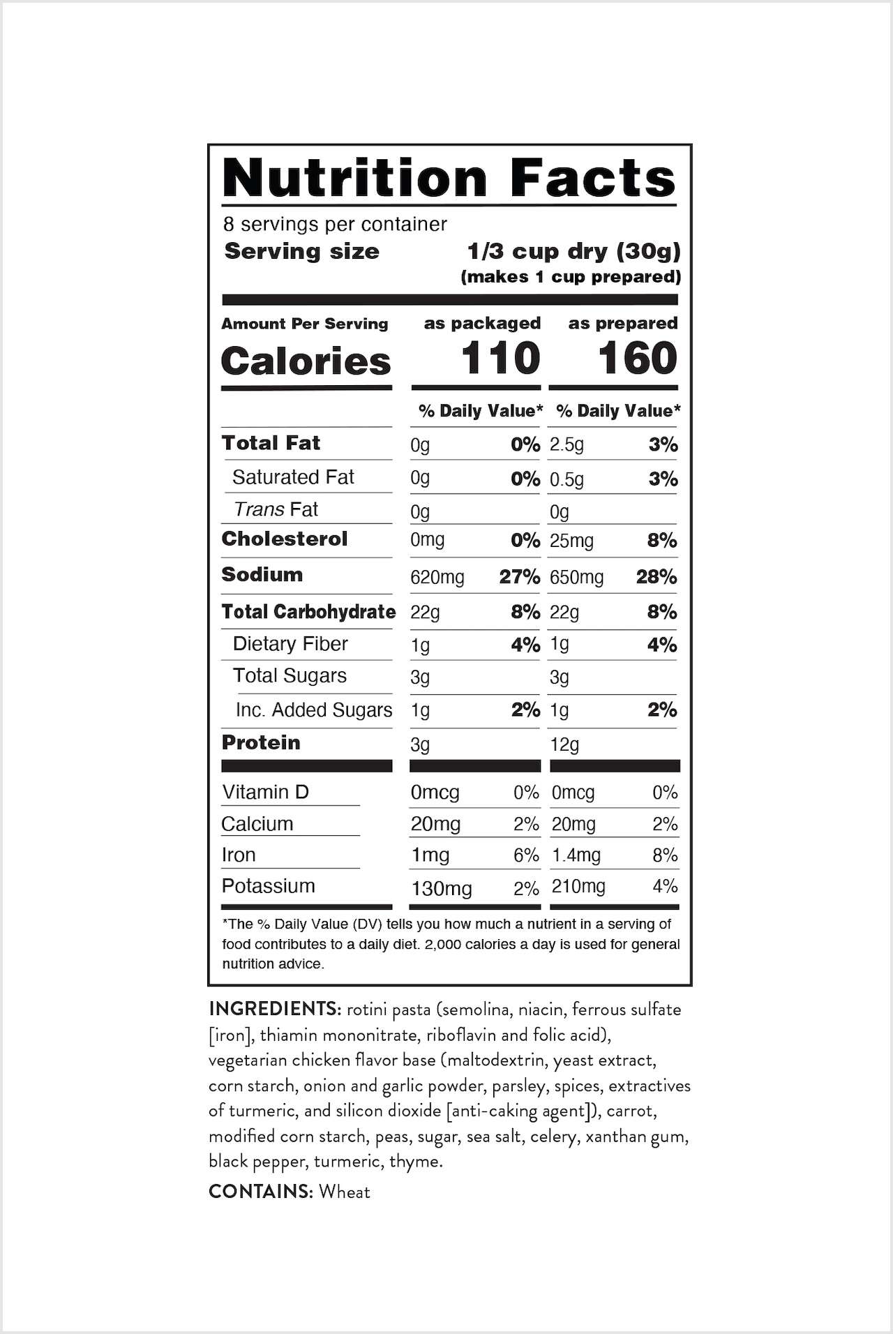 Simple Kitchen Chicken Noodle Soup Mix Single Pouch, , large