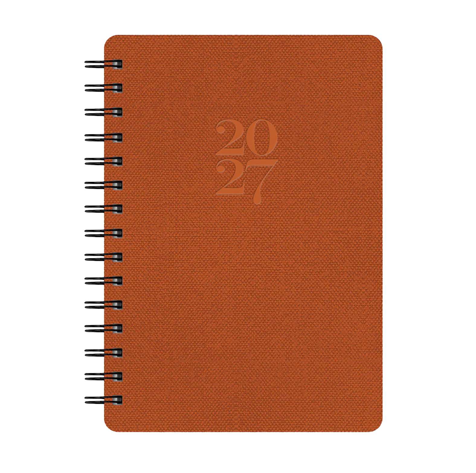 2027 Tawny Brown Agatha 17-Month Planner 