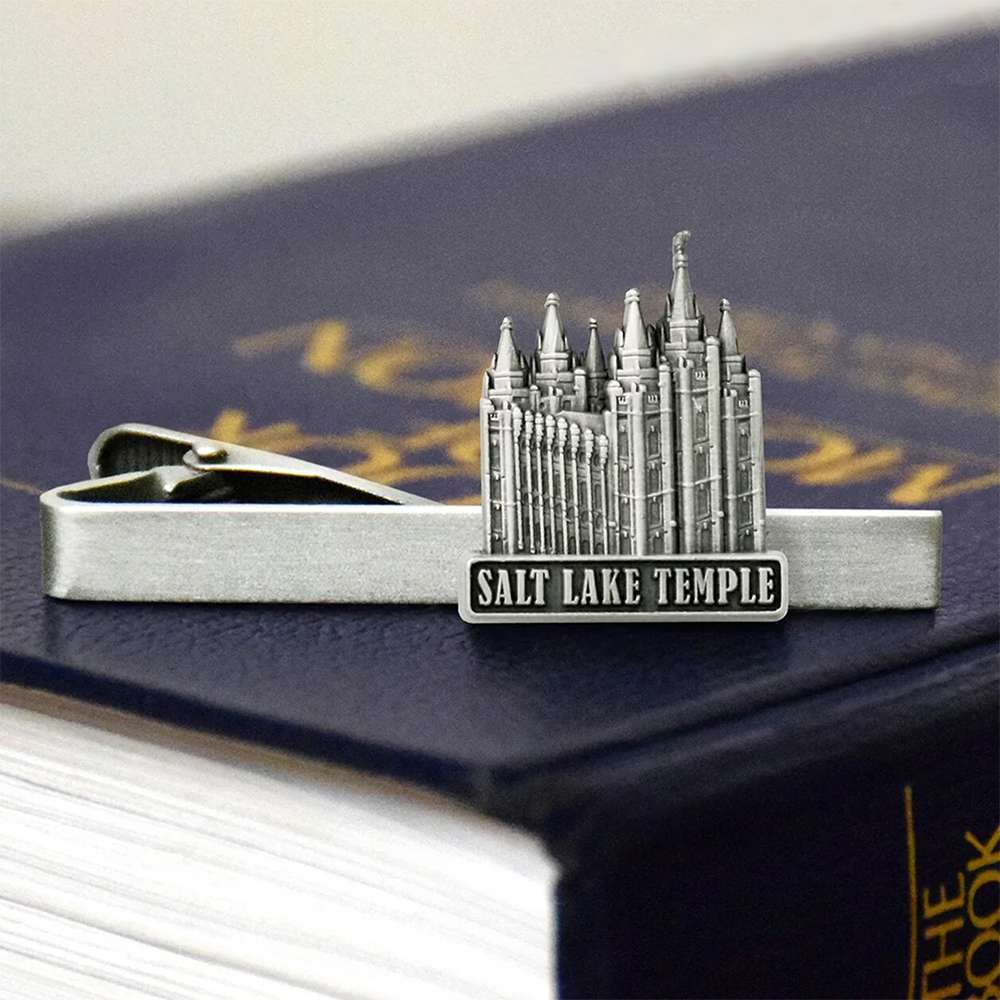 Salt Lake Temple Tie Bar, , large image number 3