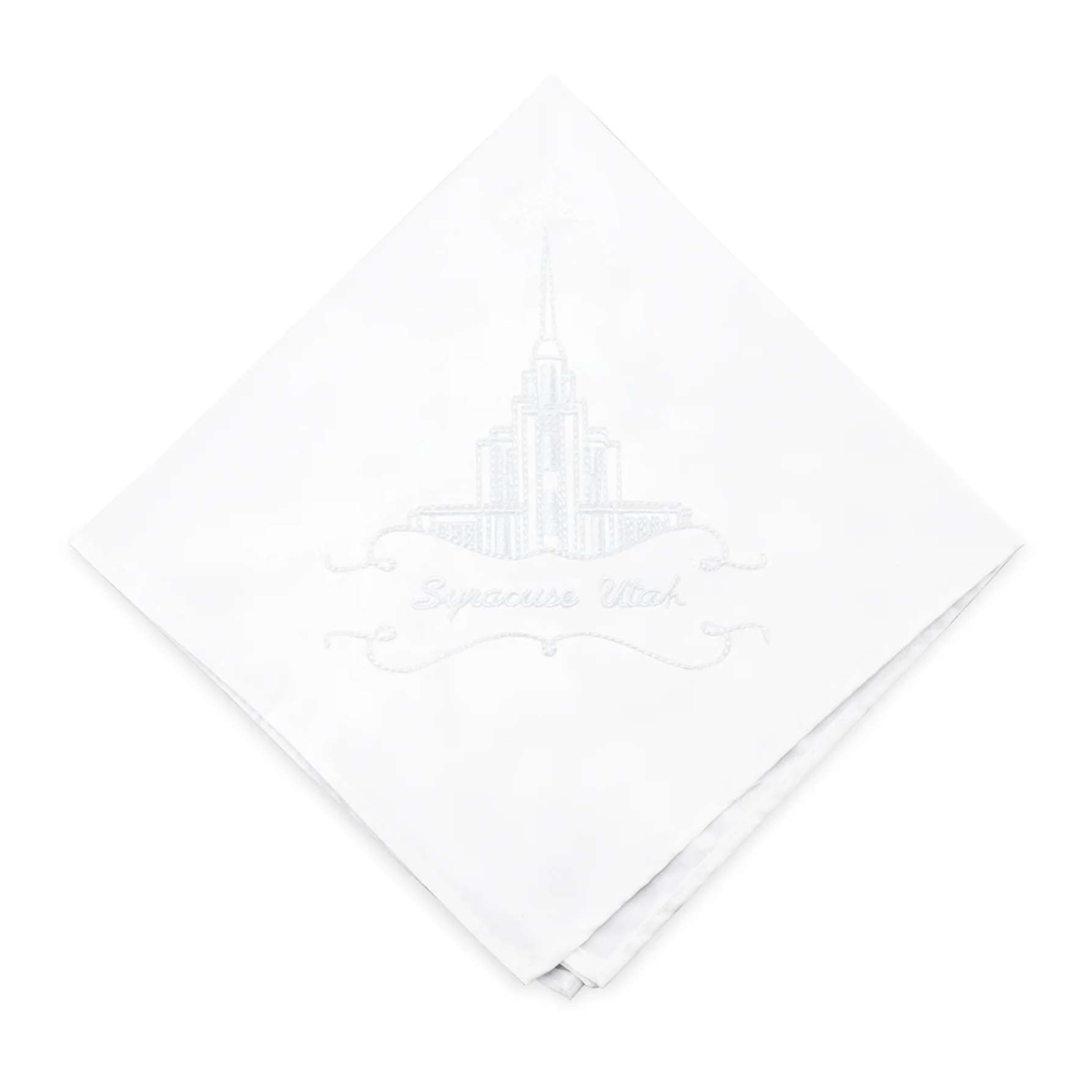 Syracuse Utah Temple Handkerchief