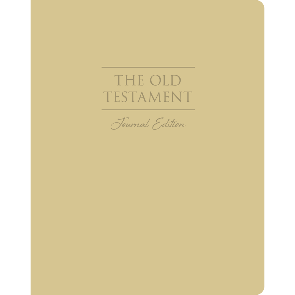 The Old Testament, Journal Edition, Large Print Faux Leather Unlined (No Index),  The Old Testament, Journal Edition, Large Print Faux Leather Unlined (No Index)
