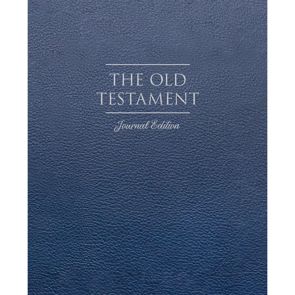 The Old Testament, Journal Edition, Faux Leather Blue (No Index),  The Old Testament, Journal Edition, Faux Leather Blue (No Index)
