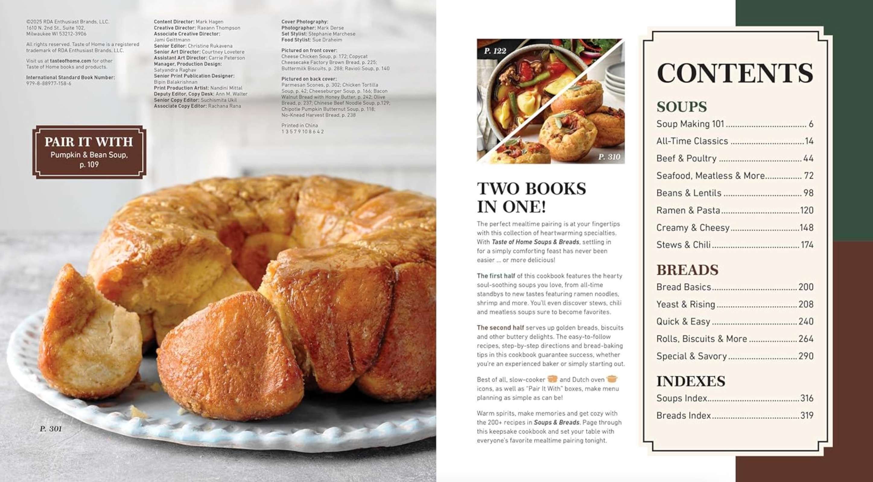 Taste of Home Soups & Breads Cookbook, , large image number 1