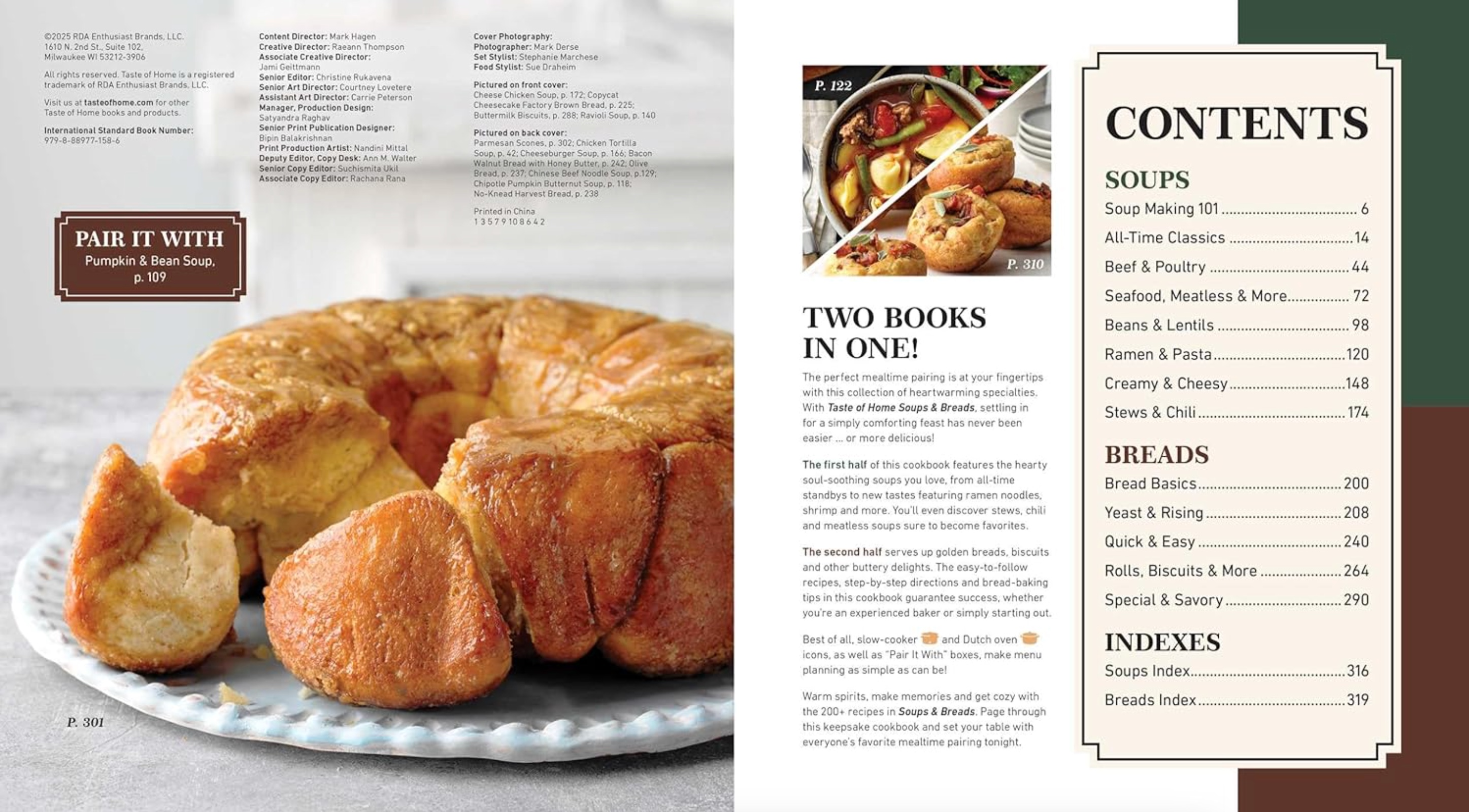 Taste of Home Soups & Breads Cookbook, , large