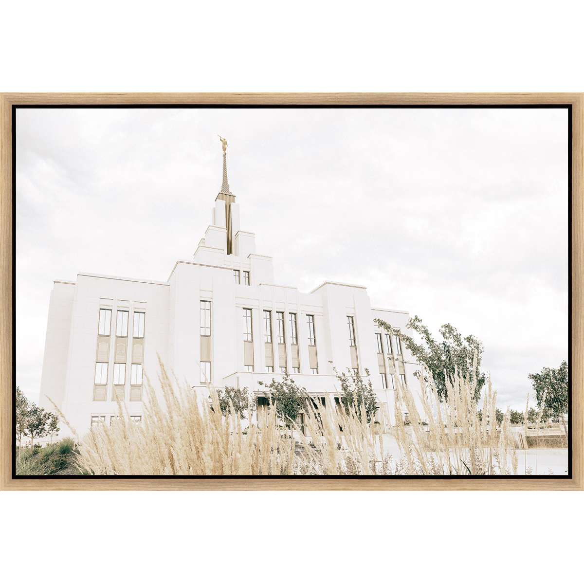 Sweet is the Work, Saratoga Springs Temple (31.5x21.5 Framed Canvas), , large image number 0