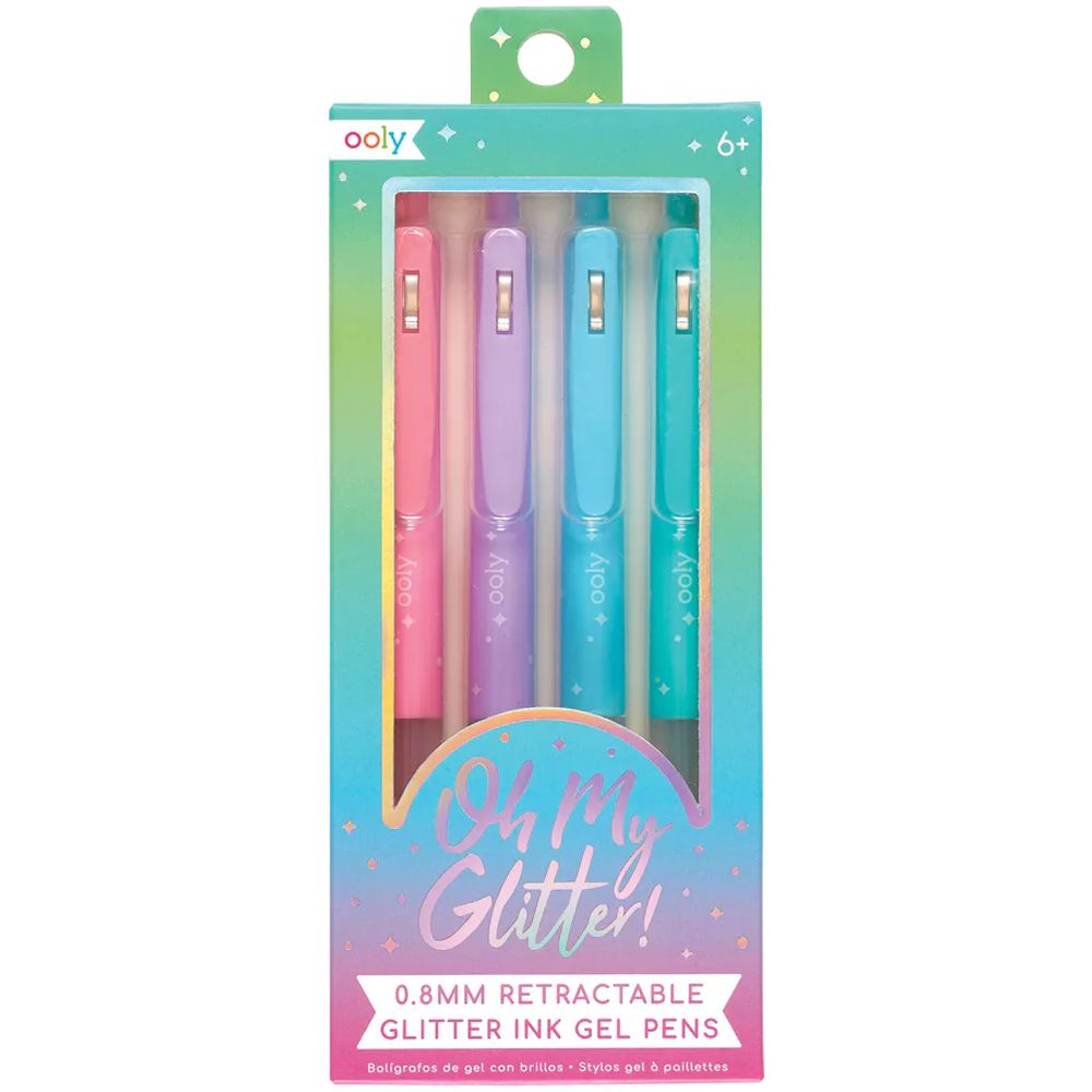 Oh My Glitter! Retractable Gel Pens, , large image number 0