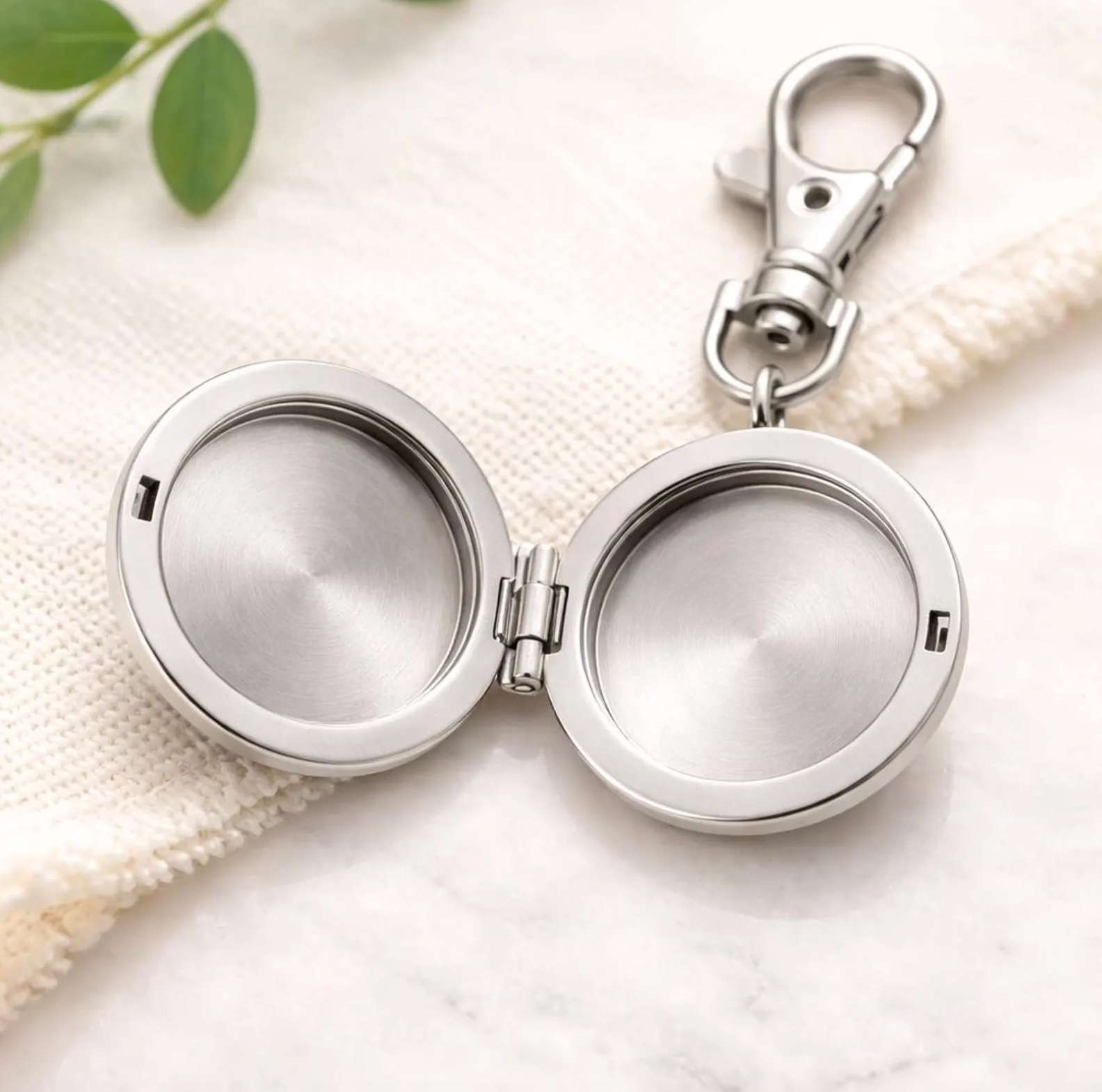 My Baptism Memory Zipper Pull Locket, , large image number 2