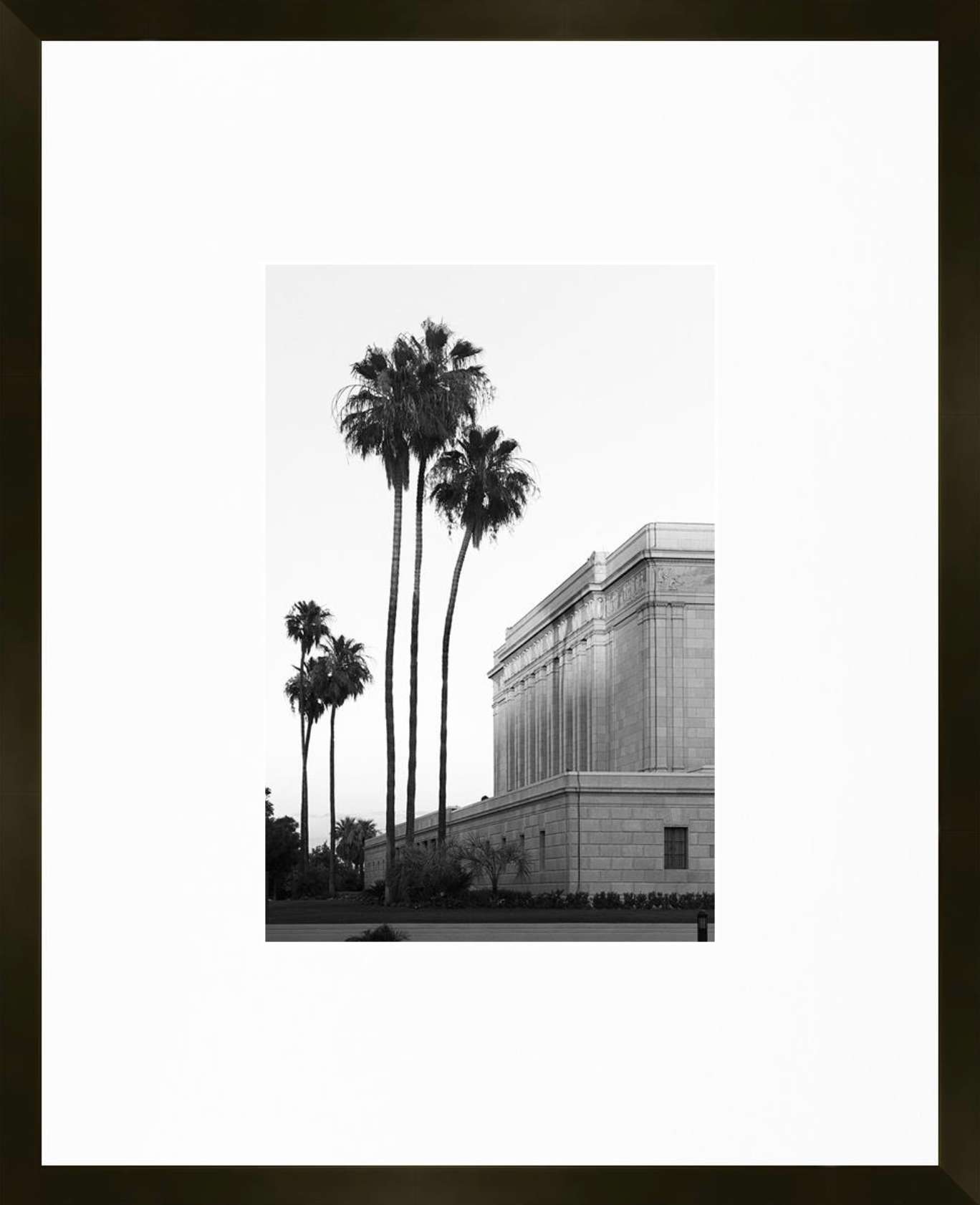 Mesa Arizona Temple, Place of Peace (21x17 Framed Paper Print), , large image number 0