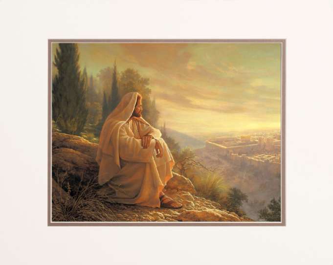 O Jerusalem (11x14 Matted Print), , large image number 0