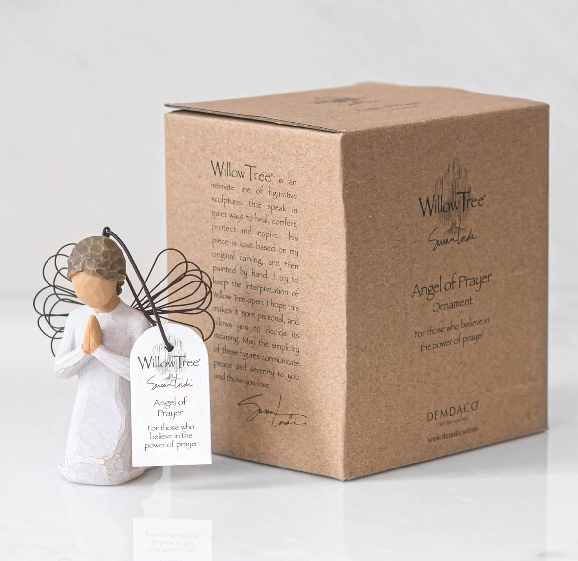 Angel of Prayer Ornament, , large image number 4