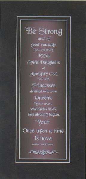Your Once Upon a Time (7x14 Matted Print)
