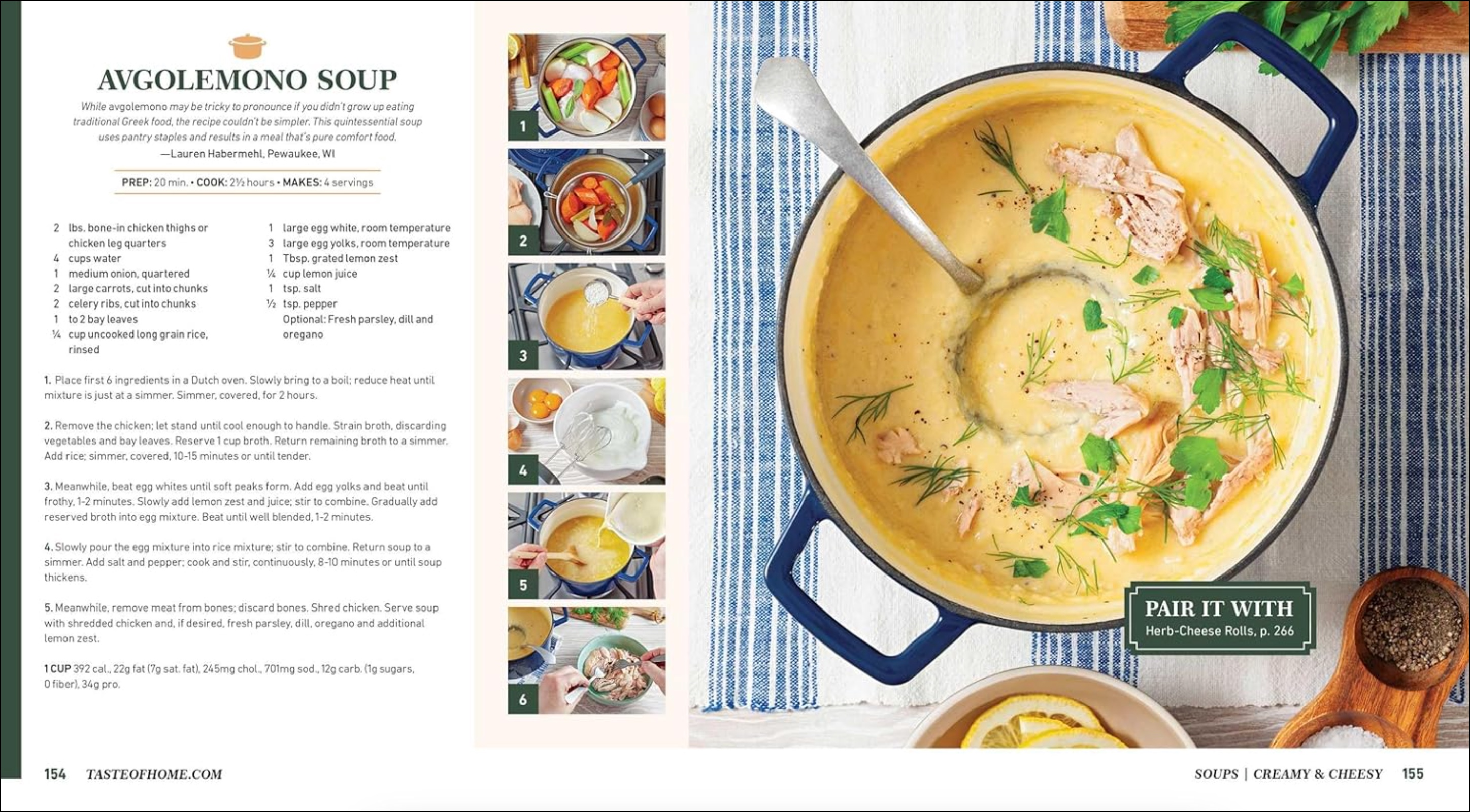 Taste of Home Soups & Breads Cookbook, , large image number 2