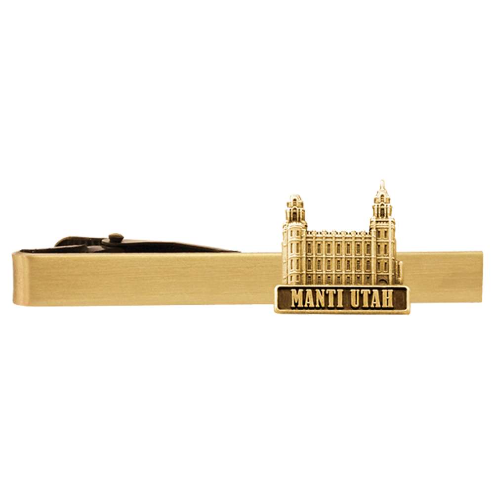 Manti Temple Tie Bar