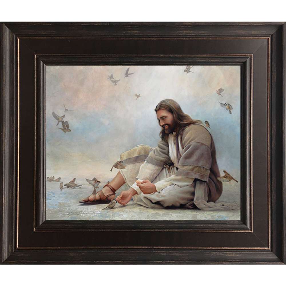 Even a Sparrow (24x28 Framed Art)