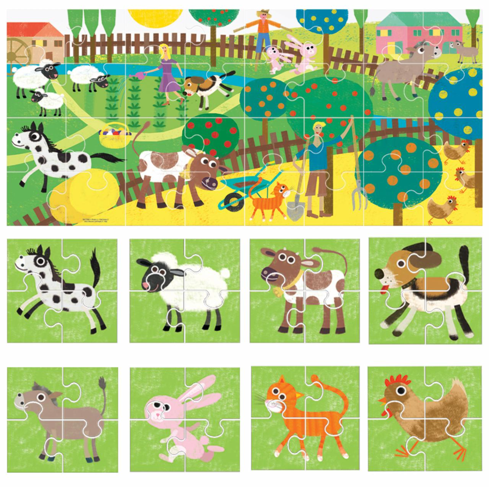 My Farm 8+1 Puzzle, , large