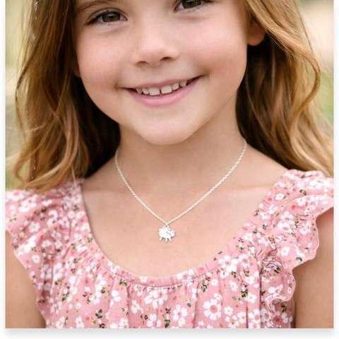 He Leads Me Necklace, , large