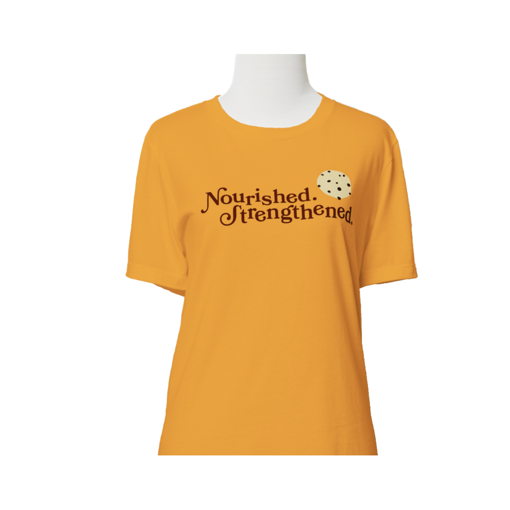 Nourished. Strengthened. Cookie Women's T-Shirt, , large image