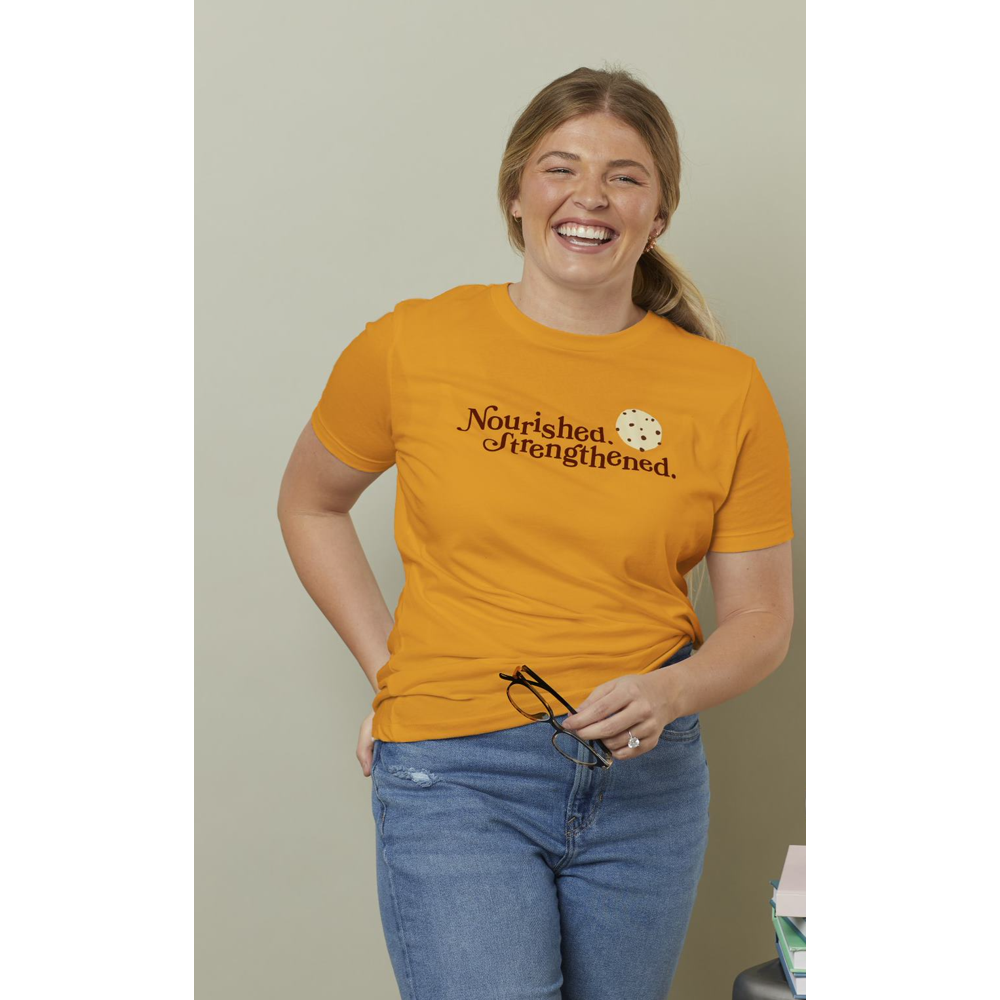 Nourished. Strengthened. Cookie Women's T-Shirt, , large image number 4