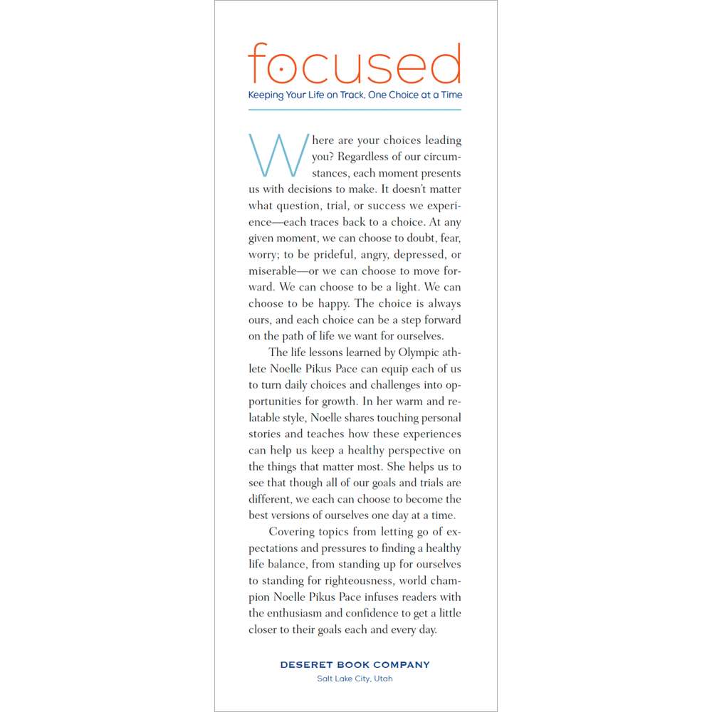 Focused - PIKUS PACE, NOELLE 3