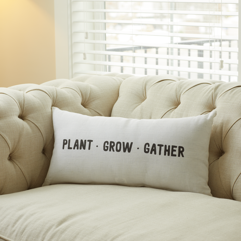 Plant, Grow, Gather Pillow, , large image number 4
