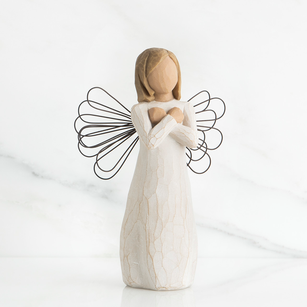 Sign for Love Angel Figurine, , large
