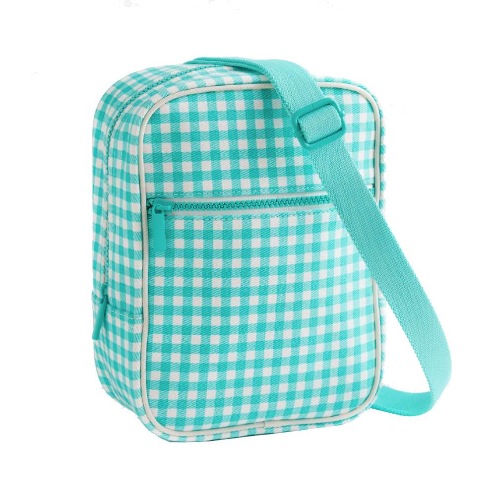 Plaid Crossbody Regular Scripture Tote, , large